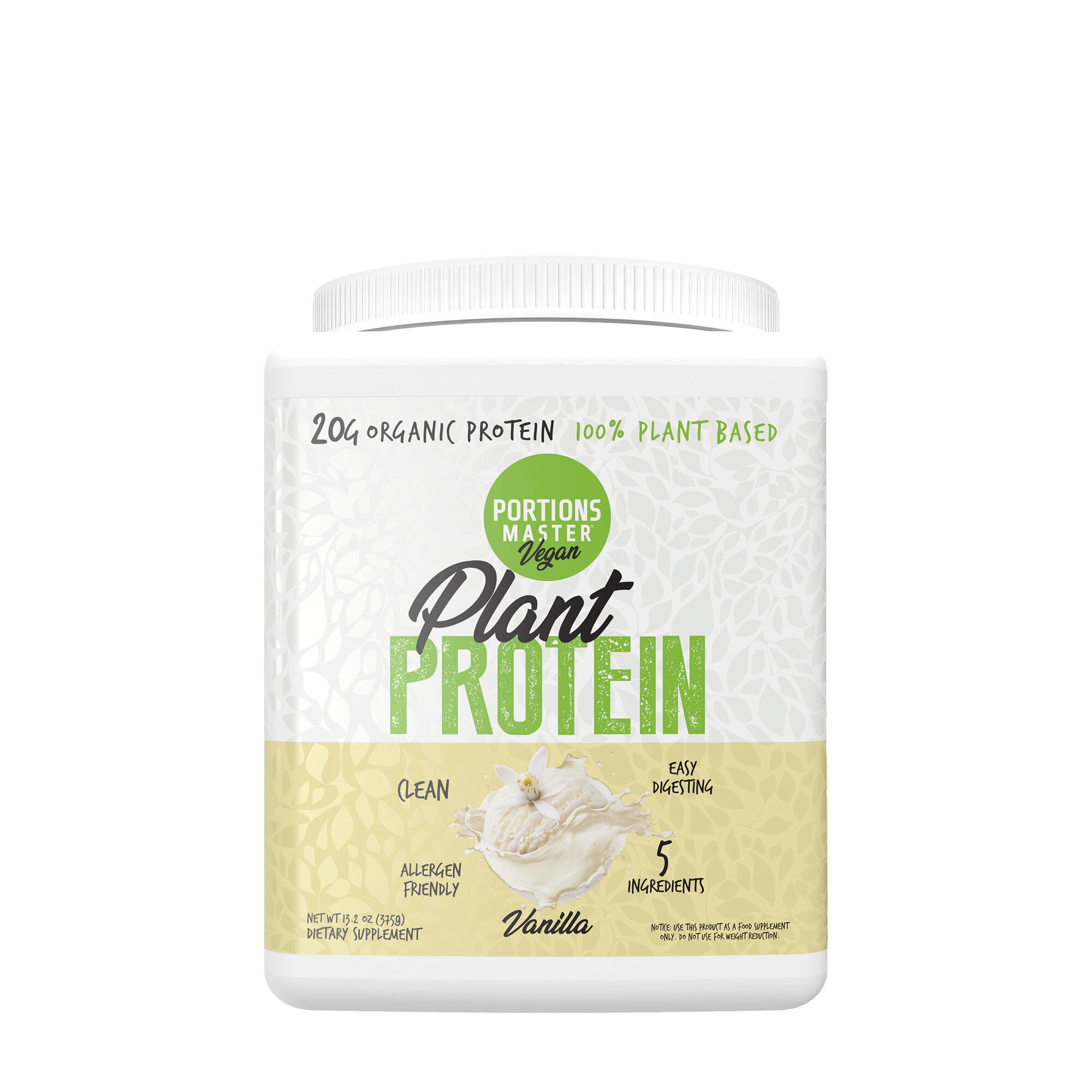 Vegan Plant Protein - Vanilla (15 Servings)  | GNC